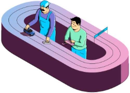 Test Drive Ilustration